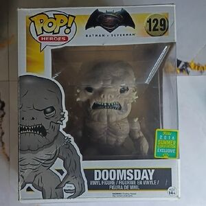 Funko Pop Heroes Doomsday Gray Vinyl Figure